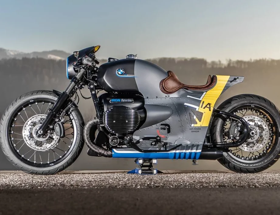 bmw r 18 iron annie la moto que fusiona la personalizacion con el espiritu aeronautico