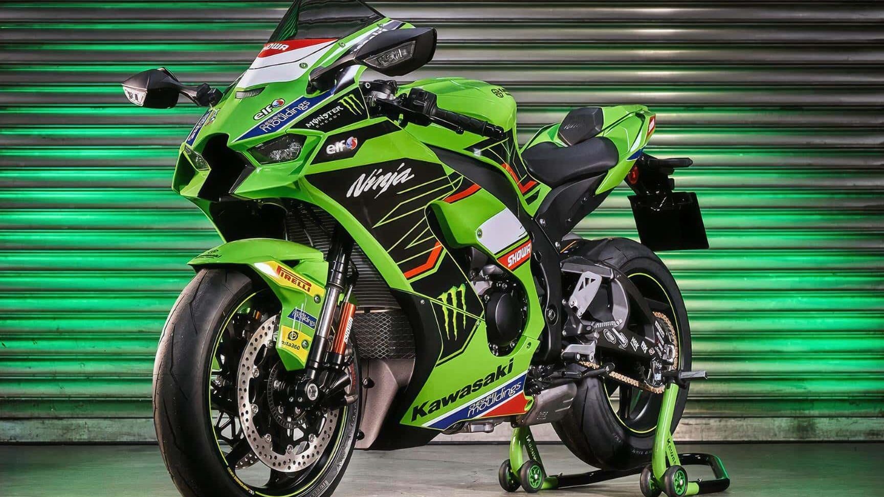 kawasaki presenta un exclusivo modelo de la ninja zx 10rr con tematica del worldsbk